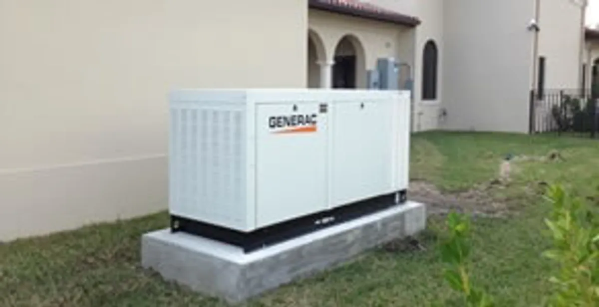 generator installation service showing standby generator professionally installed for residential power backup in Pasadena, CA