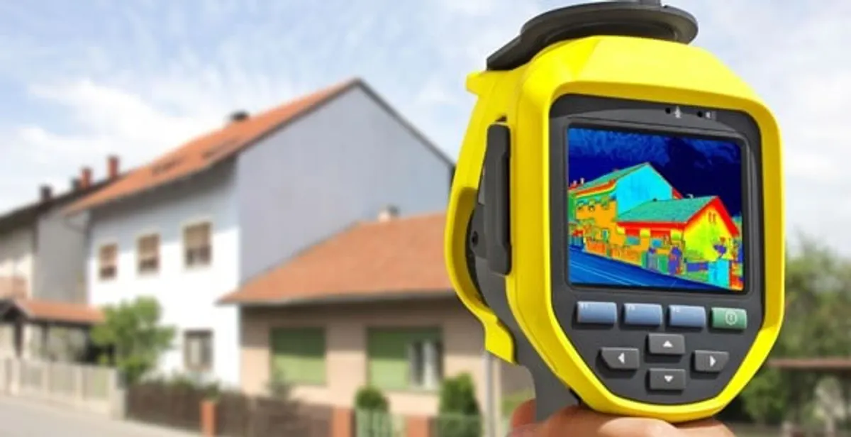 home energy audit service performing exterior thermal inspection to identify energy loss in Pasadena, CA