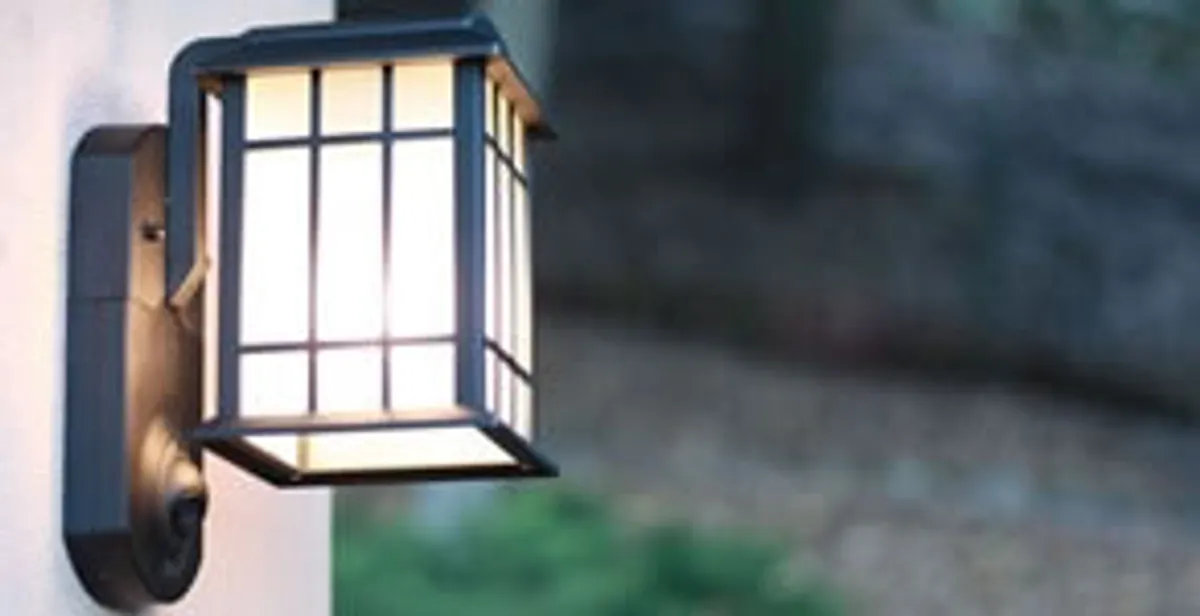 security light installation services with professionally mounted exterior wall light in Pasadena, CA